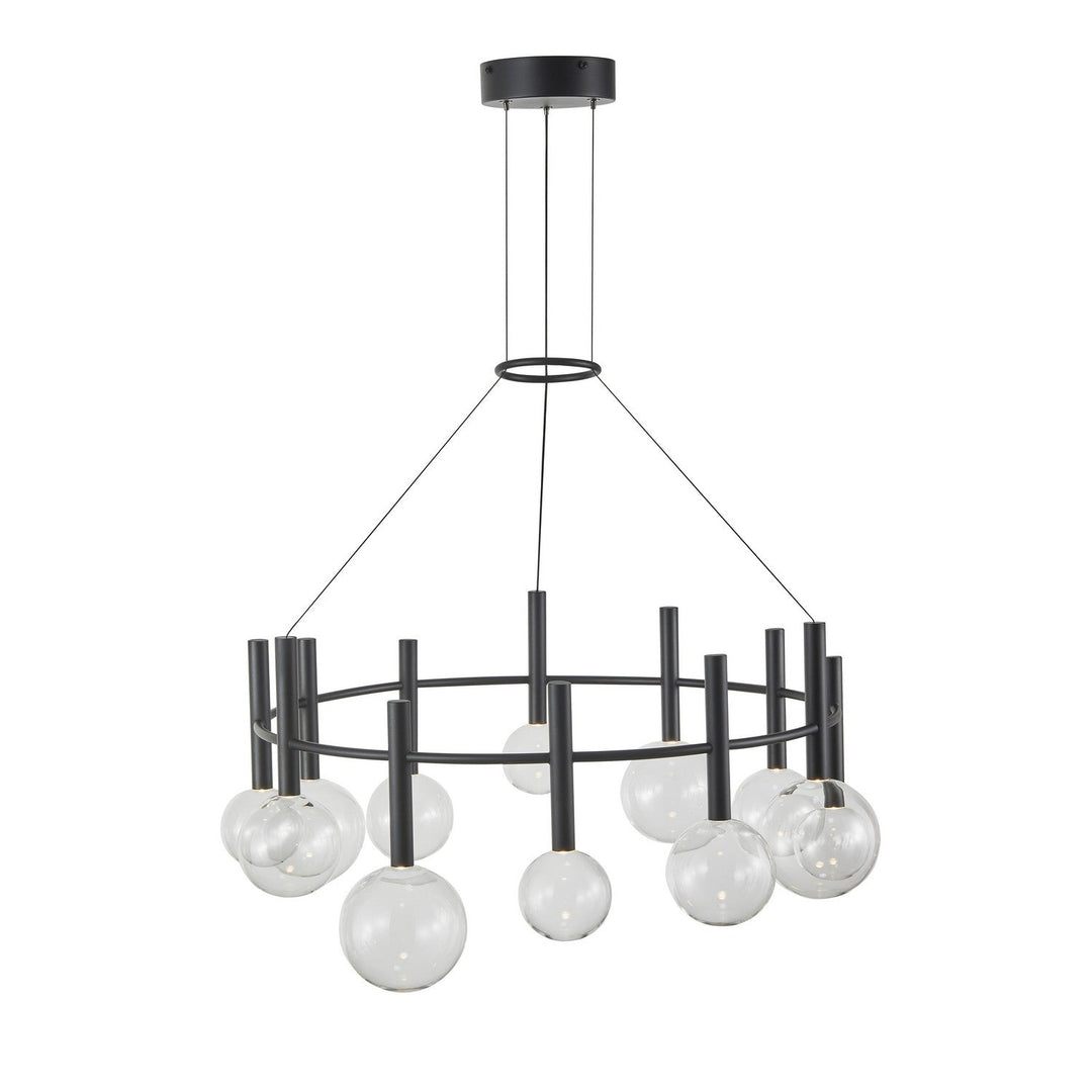 Artcraft Canada - AC6852BK - LED Chandelier - Terra - Black