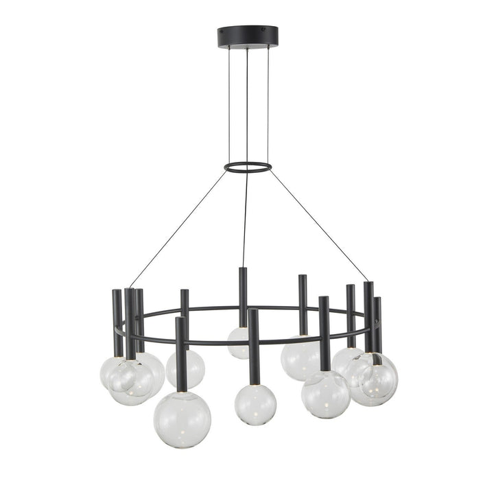 Artcraft Canada - AC6852BK - LED Chandelier - Terra - Black