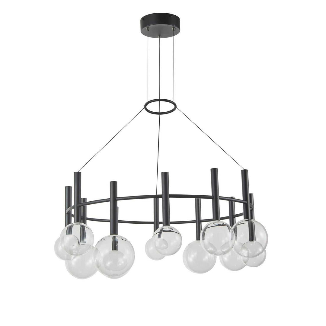 Artcraft Canada - AC6852BK - LED Chandelier - Terra - Black