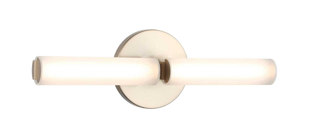 Axis LED Wall Sconce in Champagne Gold Matteo Canada