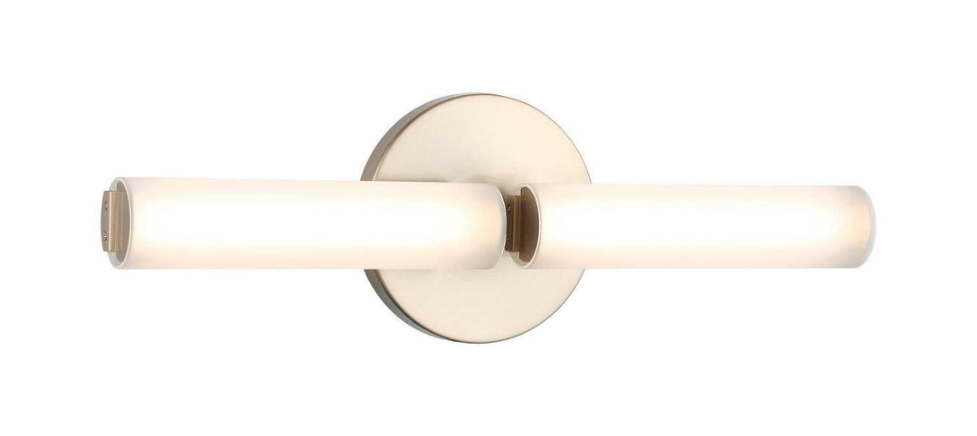 Axis LED Wall Sconce in Champagne Gold Matteo Canada