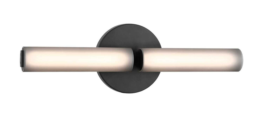 Axis LED Wall Sconce in Matte Black Matteo Canada