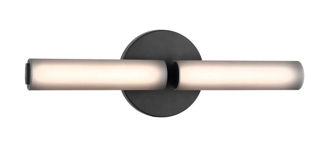 Axis LED Wall Sconce in Matte Black Matteo Canada