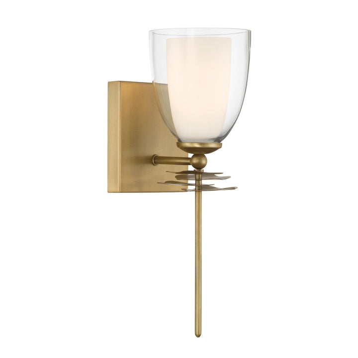 Elowen One Light Wall Sconce in Legacy Brass Minka-Lavery