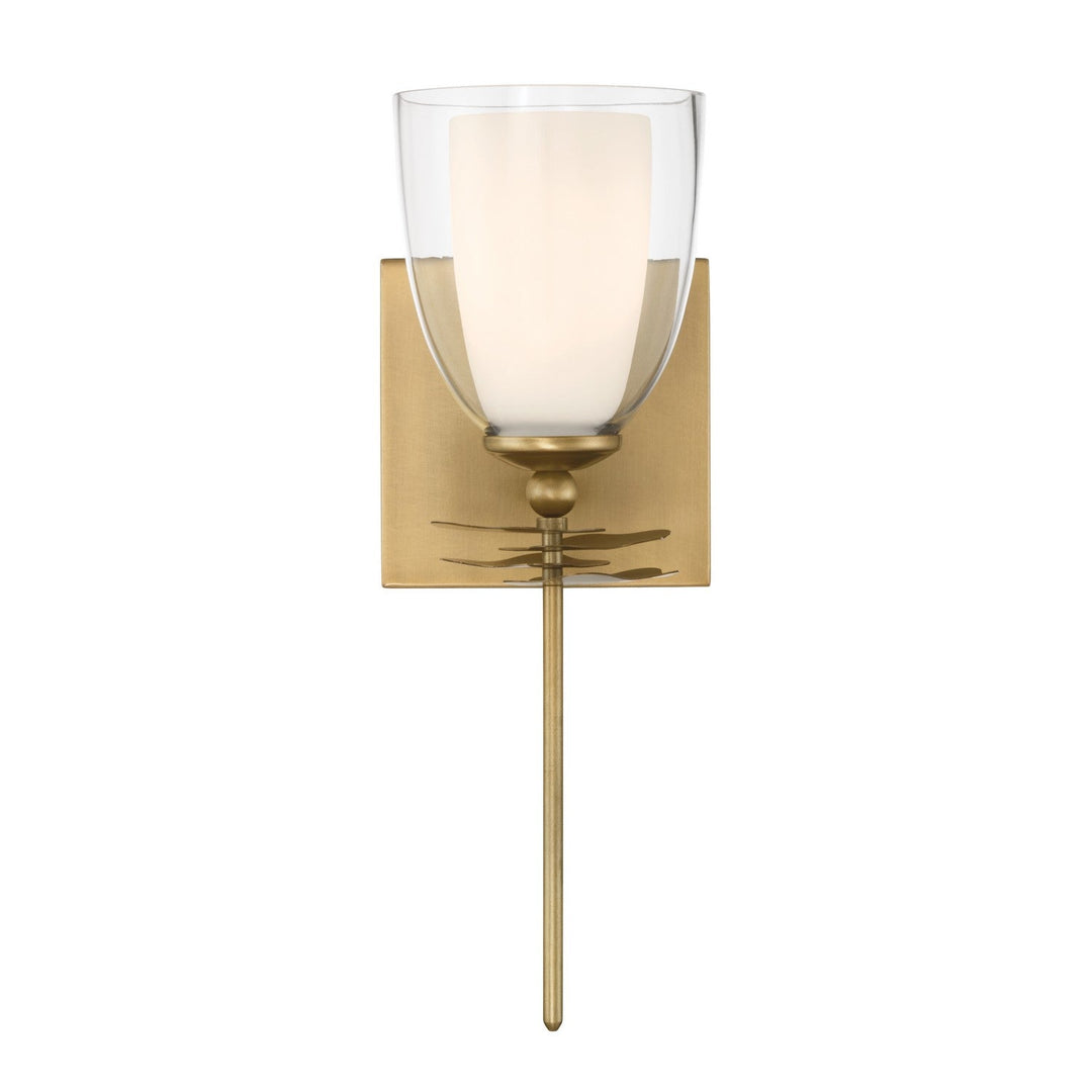 Elowen One Light Wall Sconce in Legacy Brass Minka-Lavery