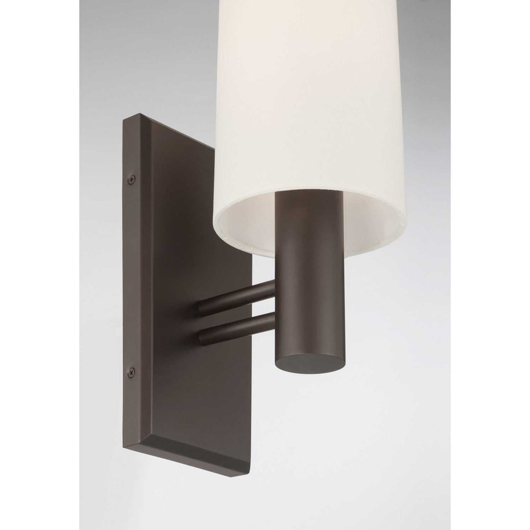 Draxen One Light Wall Sconce in Dark Bronze Minka-Lavery
