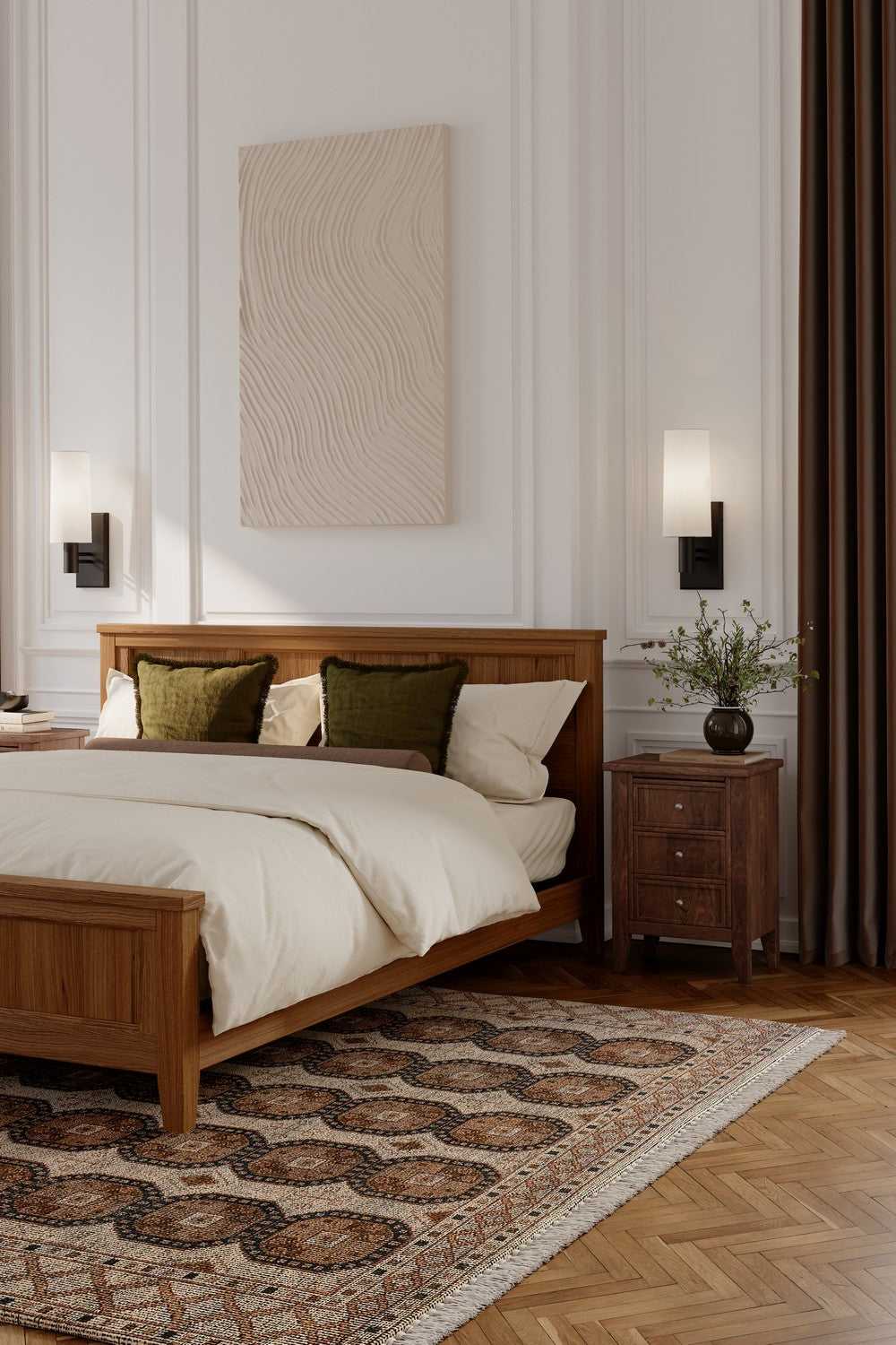 Draxen One Light Wall Sconce in Dark Bronze Minka-Lavery
