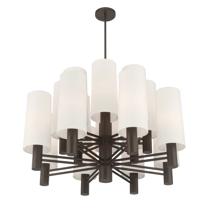 Draxen 16 Light Chandelier in Dark Bronze Minka-Lavery
