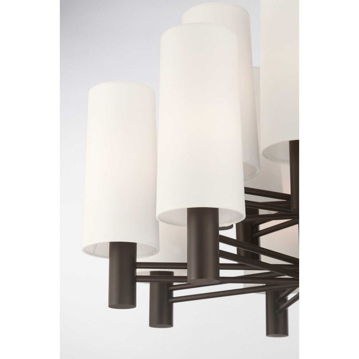 Draxen 16 Light Chandelier in Dark Bronze Minka-Lavery