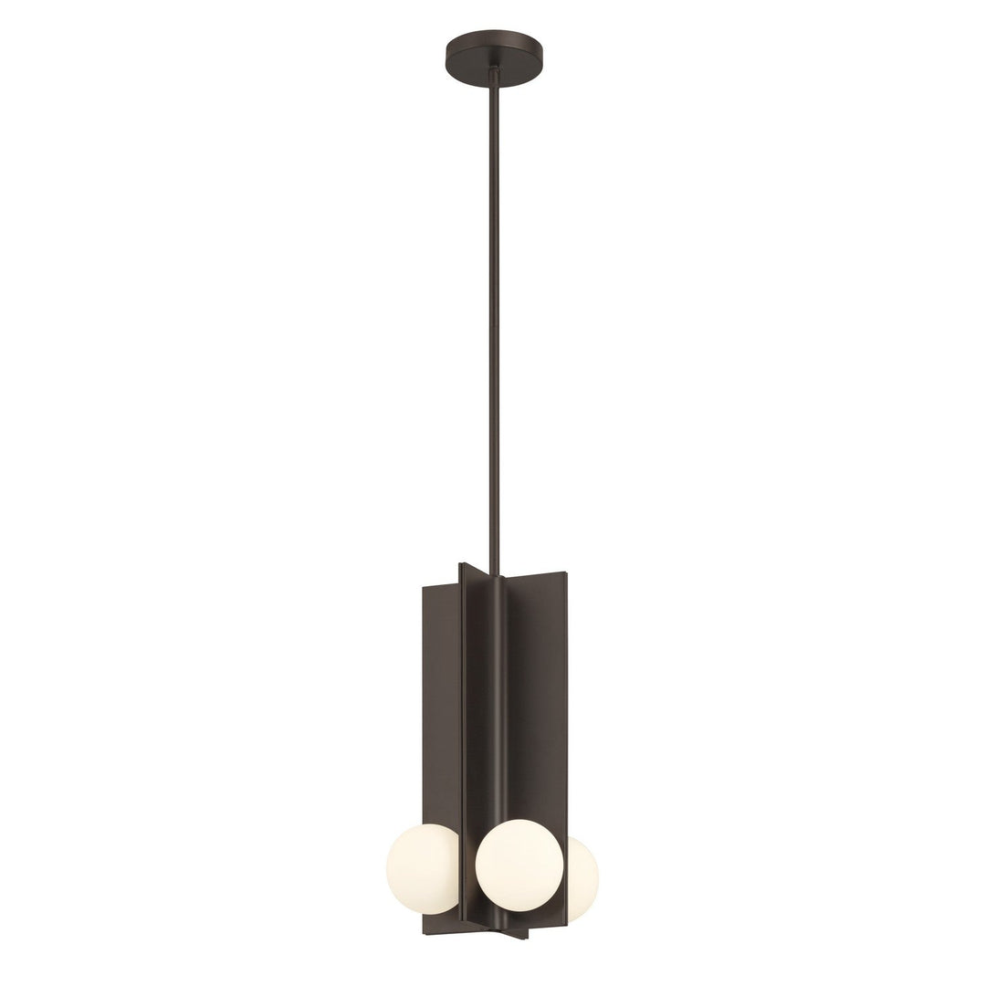 Vestra LED Pendant in Dark Bronze Minka-Lavery