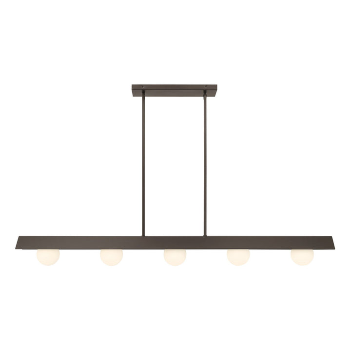 Vestra LED Linear Chandelier in Dark Bronze Minka-Lavery
