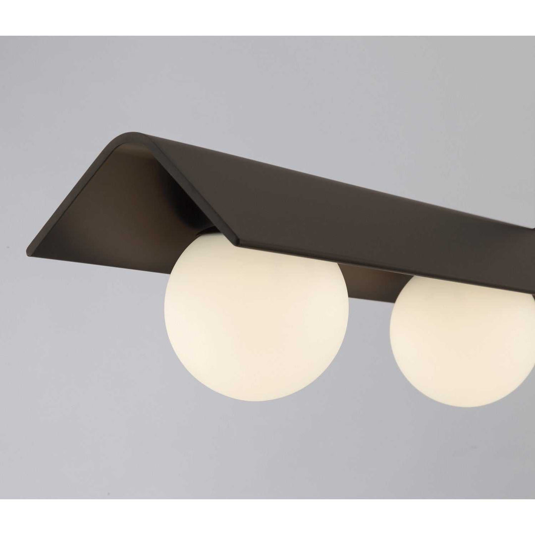 Vestra LED Linear Chandelier in Dark Bronze Minka-Lavery