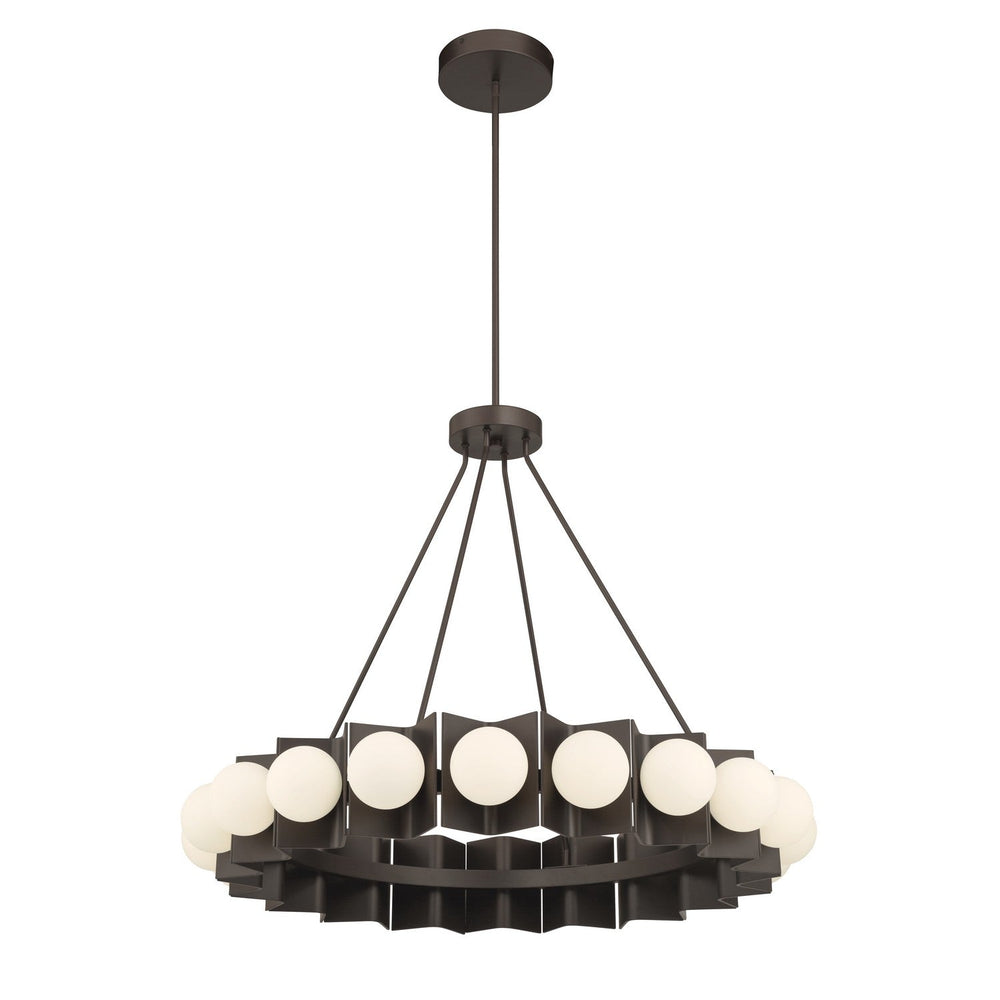 Vestra LED Pendant in Dark Bronze Minka-Lavery