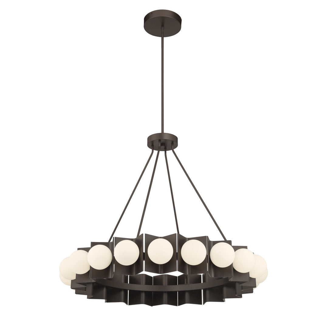 Vestra LED Pendant in Dark Bronze Minka-Lavery
