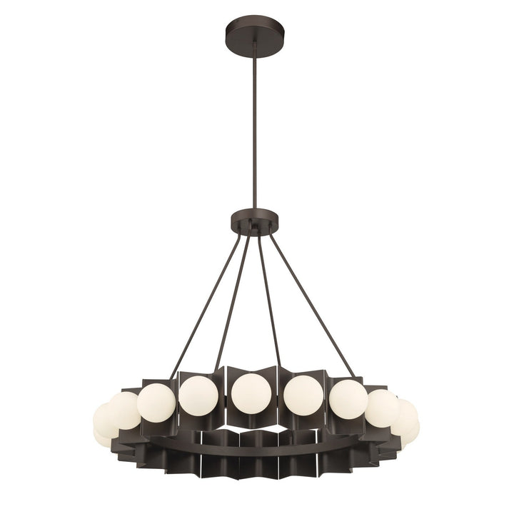 Vestra LED Pendant in Dark Bronze Minka-Lavery