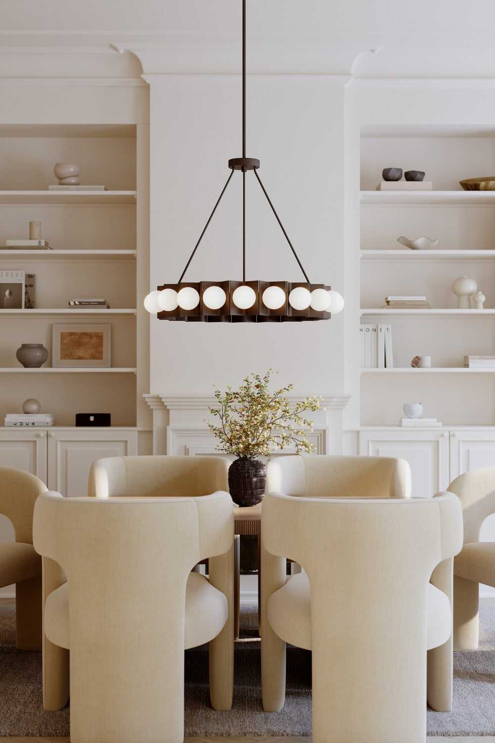 Vestra LED Pendant in Dark Bronze Minka-Lavery