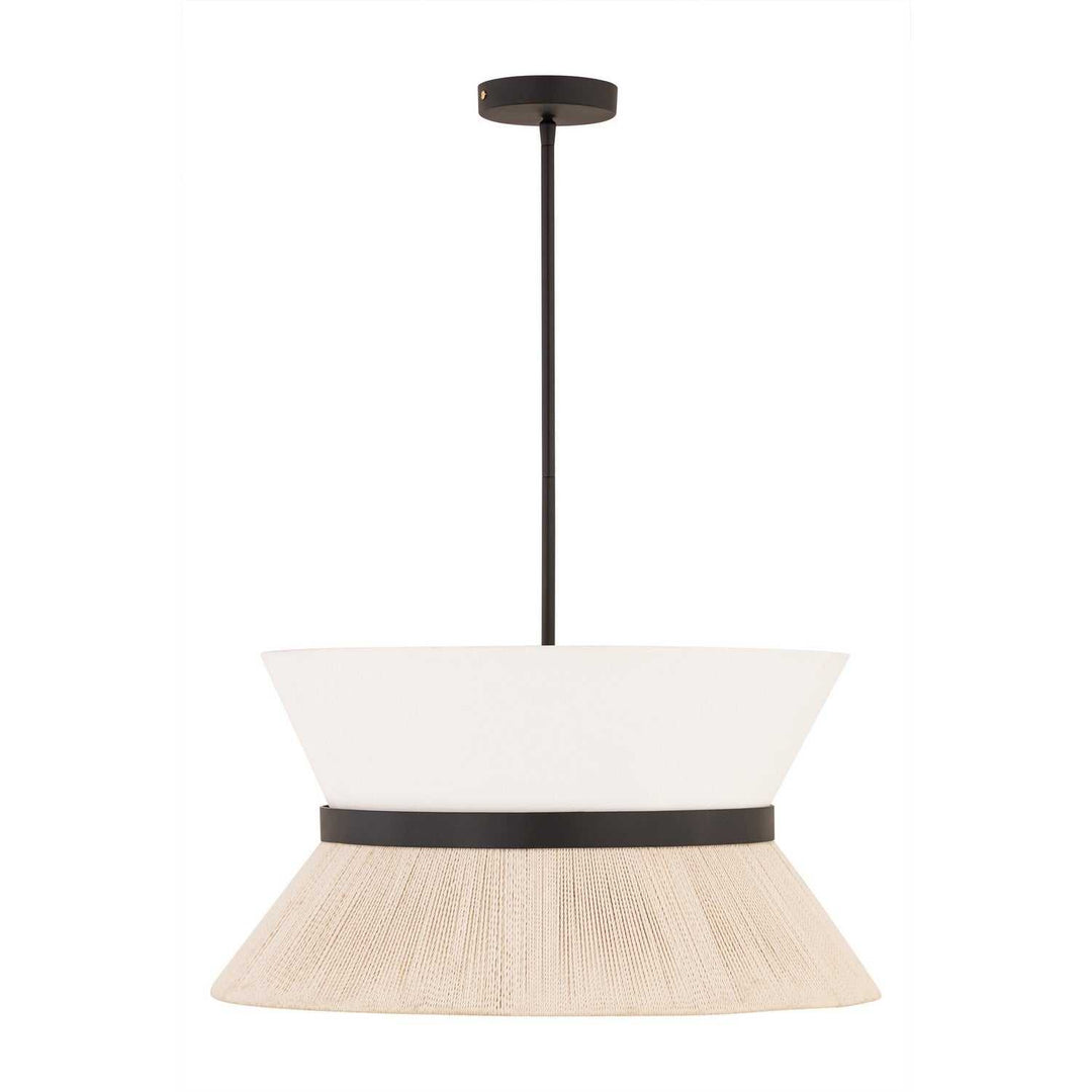 Aurellan Three Light Pendant in Plated Dark Bronze Minka-Lavery