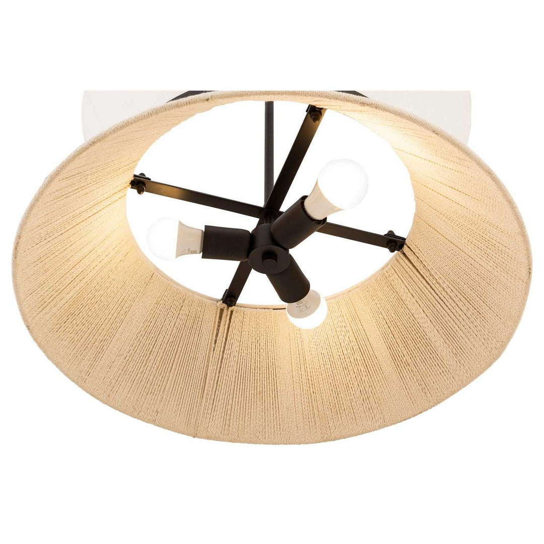 Aurellan Three Light Pendant in Plated Dark Bronze Minka-Lavery