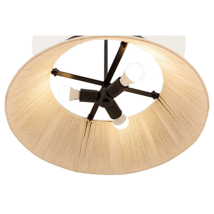 Aurellan Three Light Pendant in Plated Dark Bronze Minka-Lavery