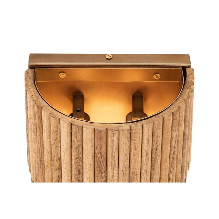 Nebri Two Light Wall Sconce in Legacy Brass Minka-Lavery