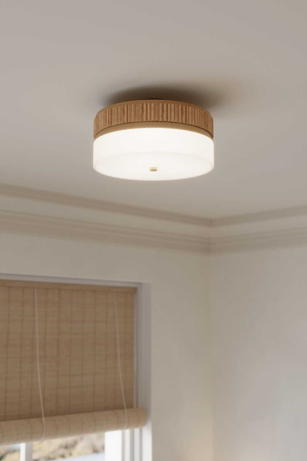 Nebri Three Light Semi-Flush Mount in Legacy Brass Minka-Lavery