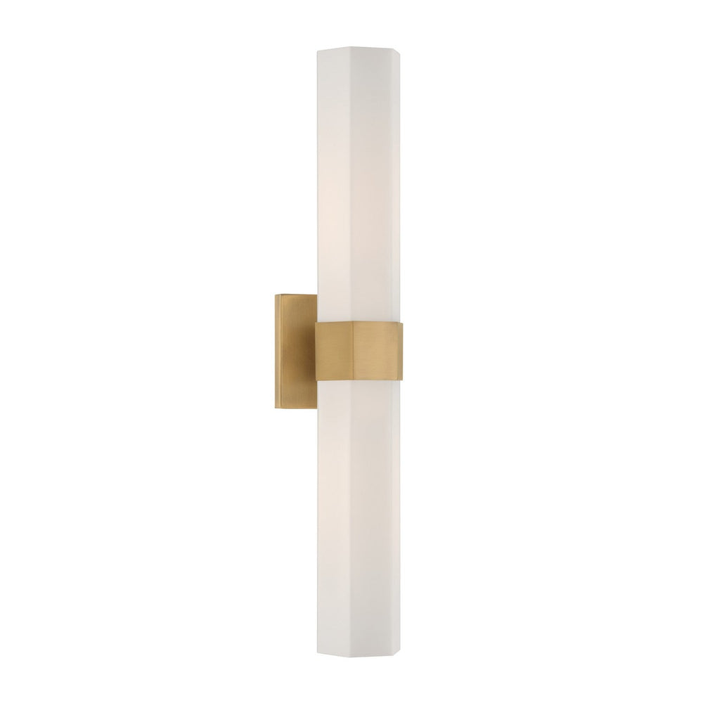 Delgada Two Light Bath Bar in Legacy Brass Minka-Lavery