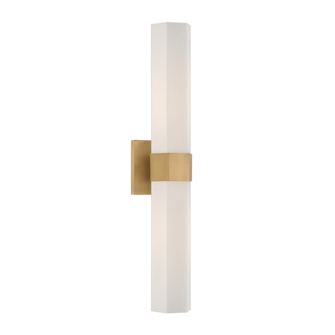 Delgada Two Light Bath Bar in Legacy Brass Minka-Lavery