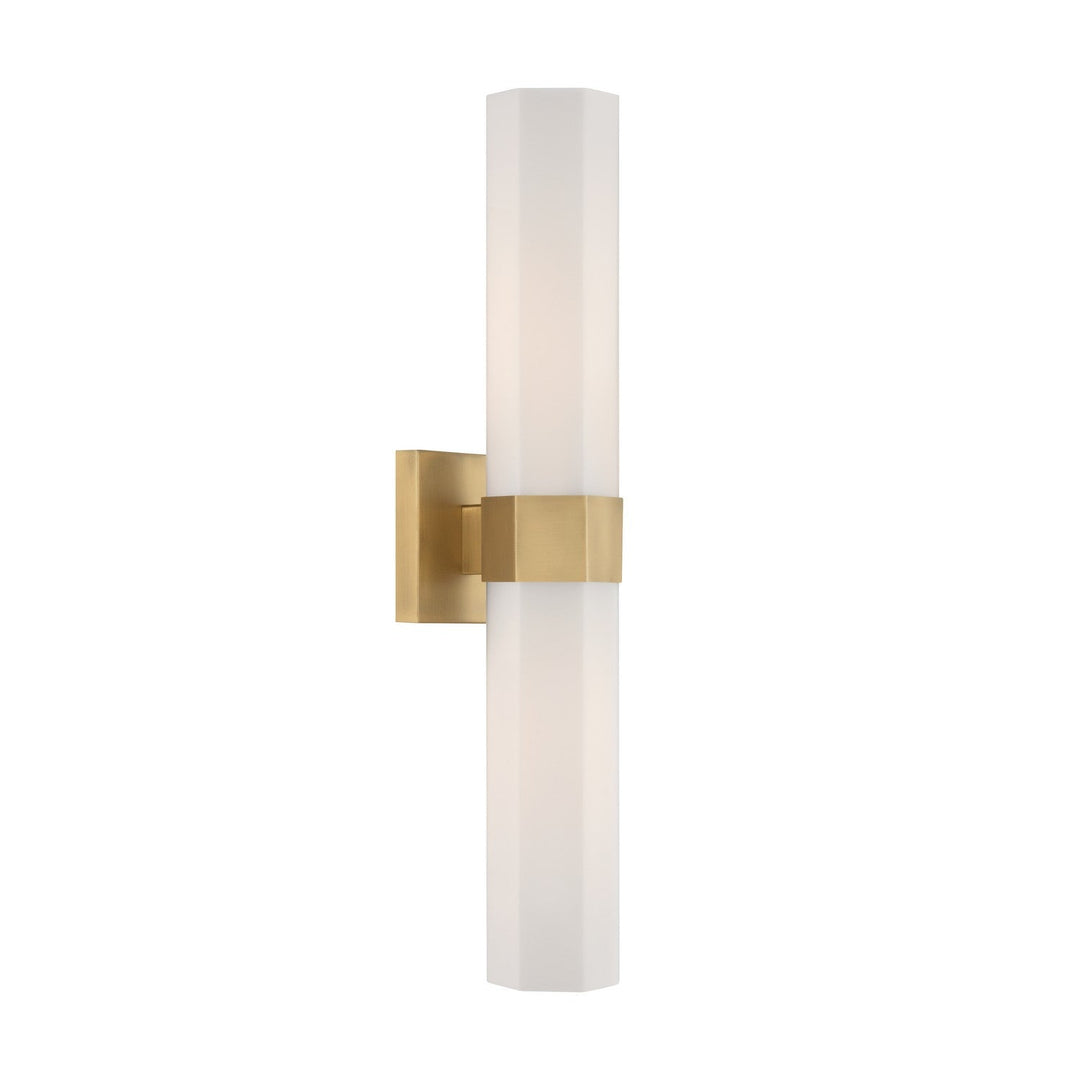Delgada Two Light Bath Bar in Legacy Brass Minka-Lavery