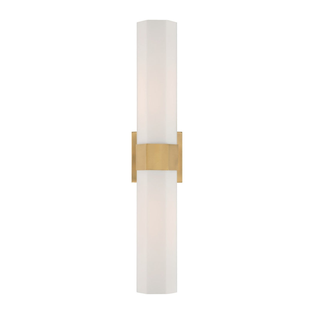 Delgada Two Light Bath Bar in Legacy Brass Minka-Lavery