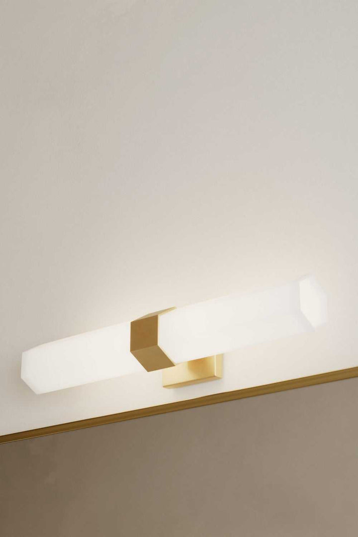 Delgada Two Light Bath Bar in Legacy Brass Minka-Lavery