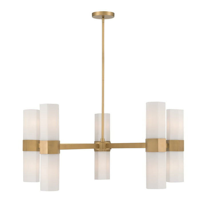 Minka-Lavery - 12129-732 - Ten Light Chandelier - Delgada - Legacy Brass