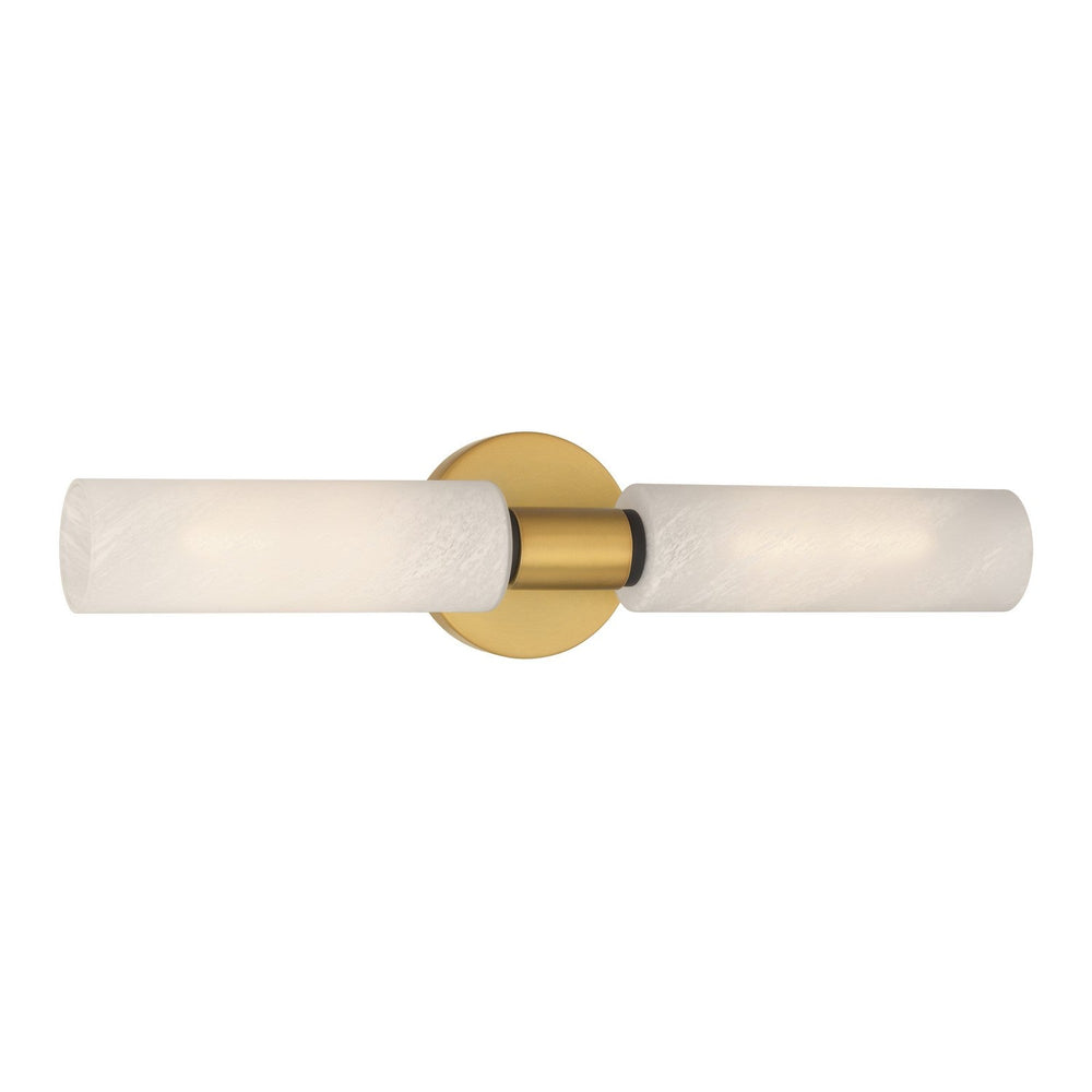 Wexmere Two Light Vanity in Legacy Brass Minka-Lavery