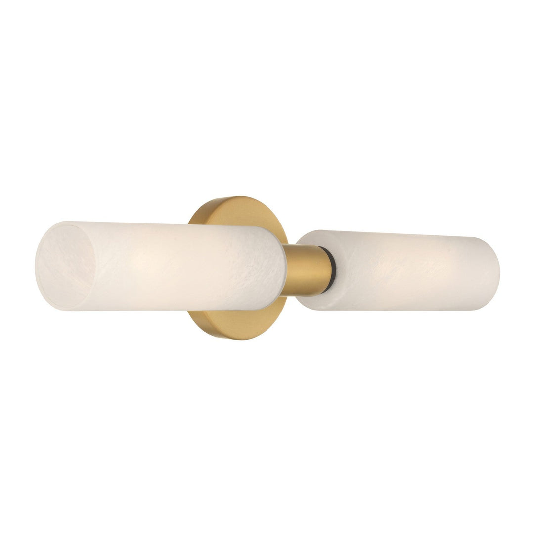 Wexmere Two Light Vanity in Legacy Brass Minka-Lavery