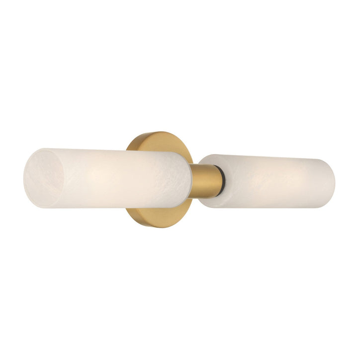 Wexmere Two Light Vanity in Legacy Brass Minka-Lavery