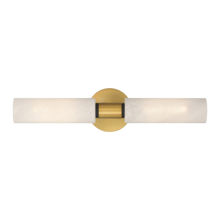 Wexmere Two Light Vanity in Legacy Brass Minka-Lavery