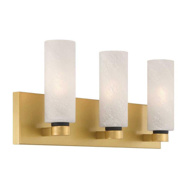 Wexmere Three Light Vanity in Legacy Brass Minka-Lavery