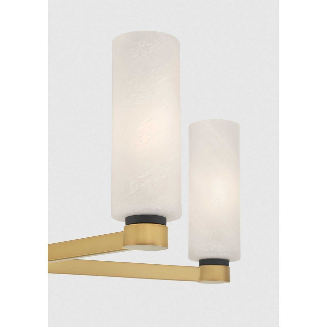 Wexmere Five Light Chandelier in Legacy Brass Minka-Lavery