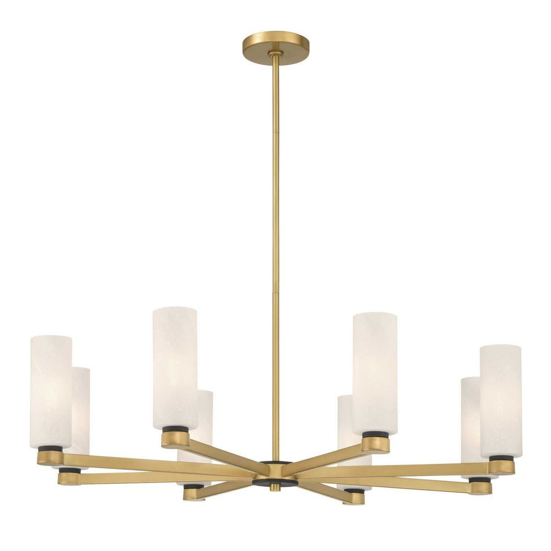 Wexmere Eight Light Chandelier in Legacy Brass Minka-Lavery
