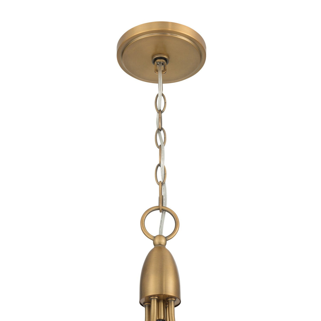 Althira Six Light Pendant in Legacy Brass Minka-Lavery