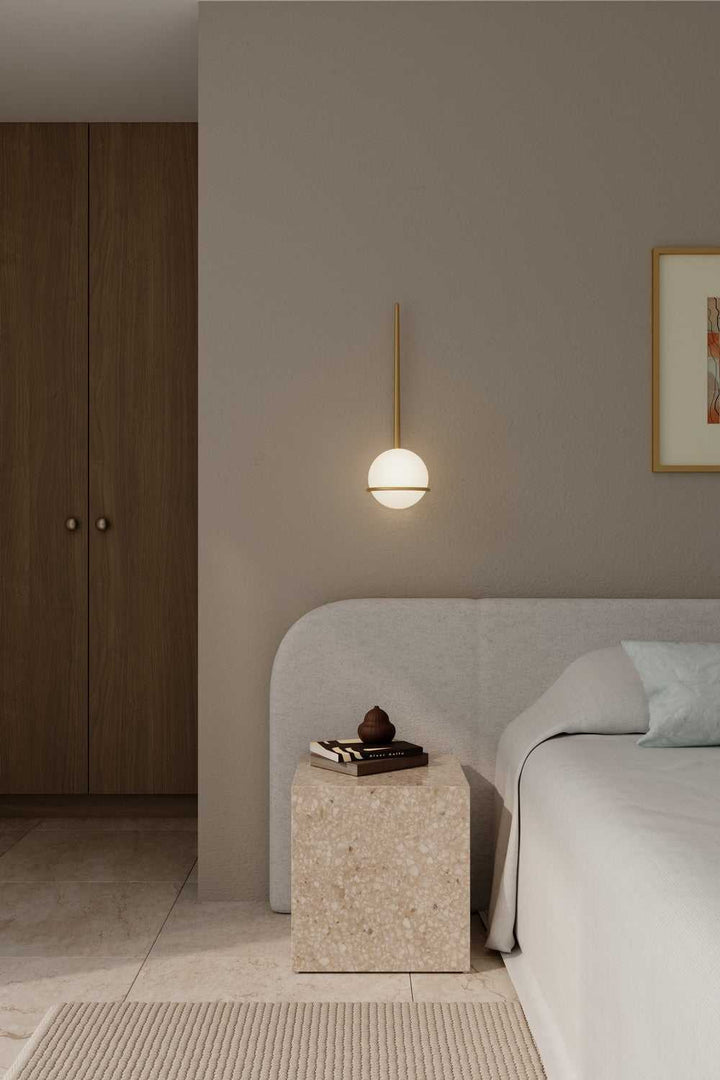 Orstyn One Light Wall Sconce in Legacy Brass Minka-Lavery