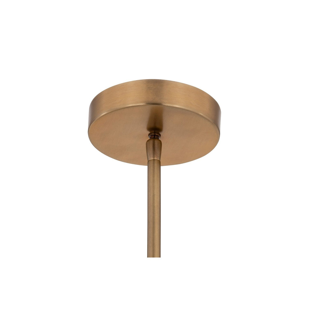 Orstyn Two Light Linear Chandelier in Legacy Brass Minka-Lavery