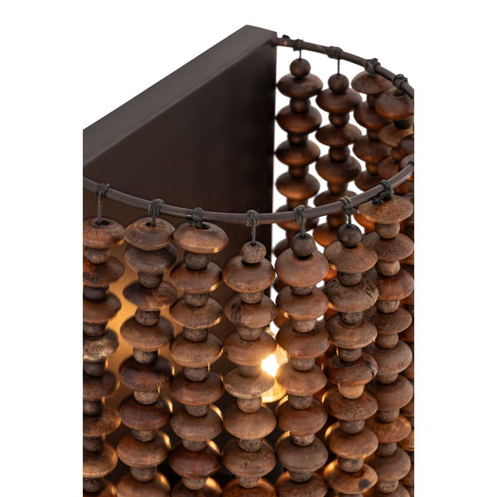 Beaudelle Two Light Wall Sconce in Dark Bronze Minka-Lavery