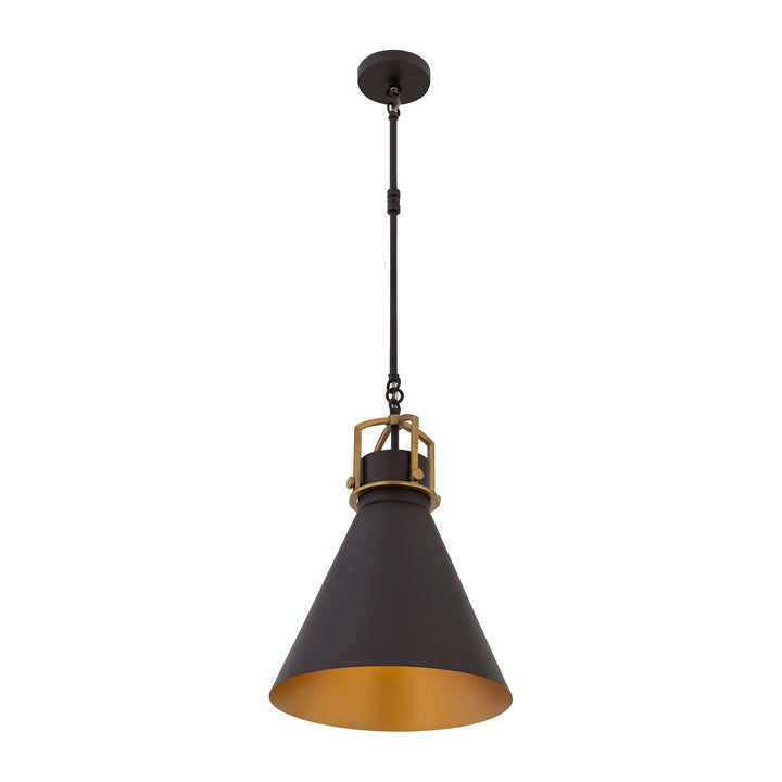 Fenric One Light Pendant in Dark Bronze Minka-Lavery