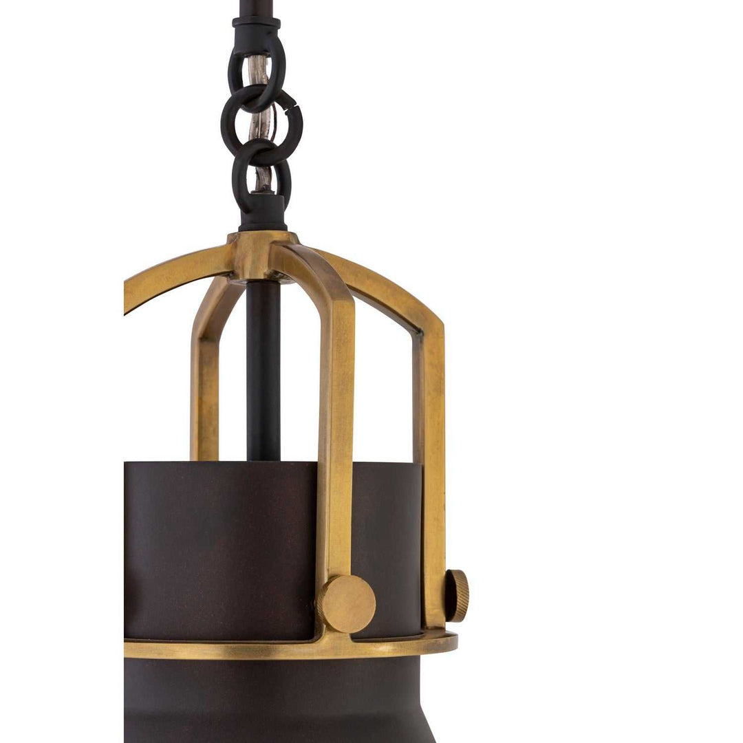Fenric One Light Pendant in Dark Bronze Minka-Lavery
