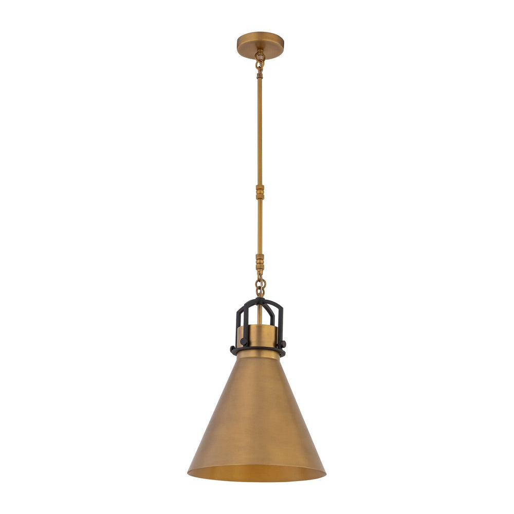 Fenric One Light Pendant in Legacy Brass Minka-Lavery