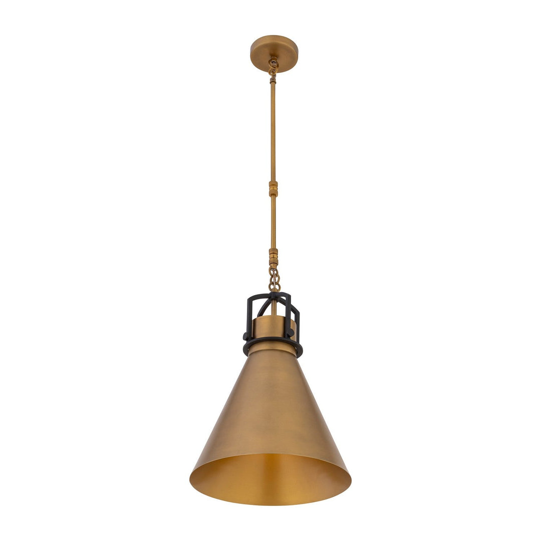 Fenric One Light Pendant in Legacy Brass Minka-Lavery