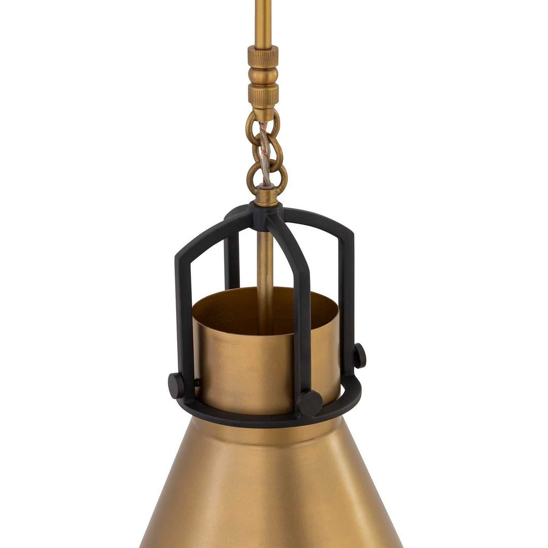 Fenric One Light Pendant in Legacy Brass Minka-Lavery