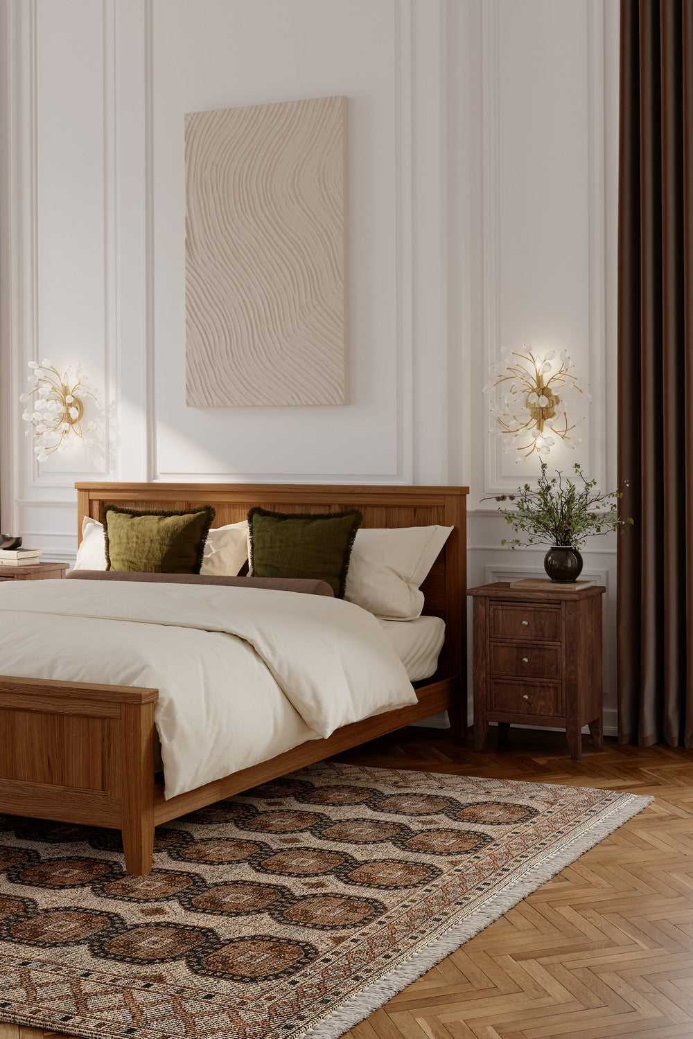 Ramus Two Light Wall Sconce in Painted Legacy Brass Minka-Lavery