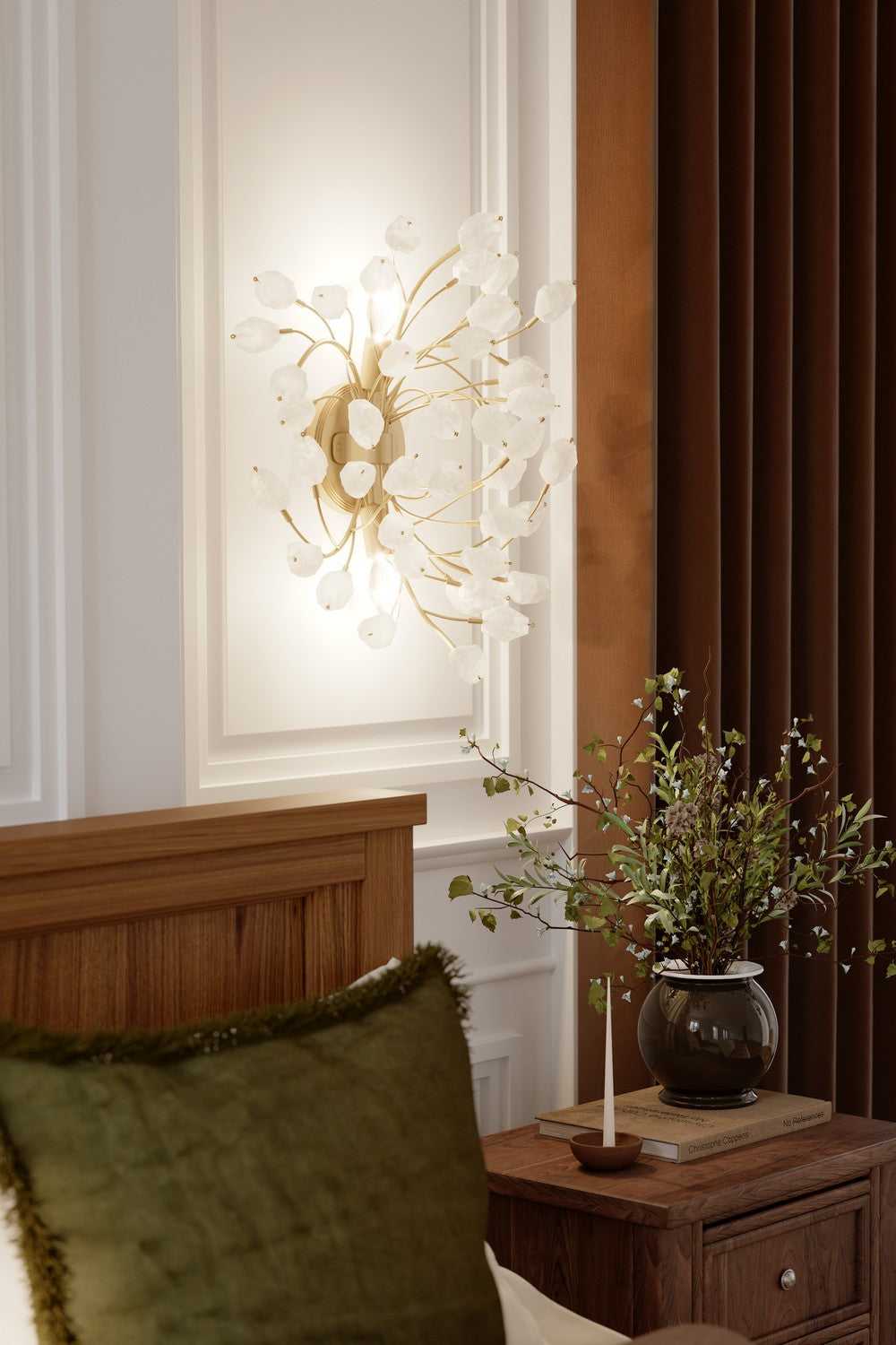 Ramus Two Light Wall Sconce in Painted Legacy Brass Minka-Lavery