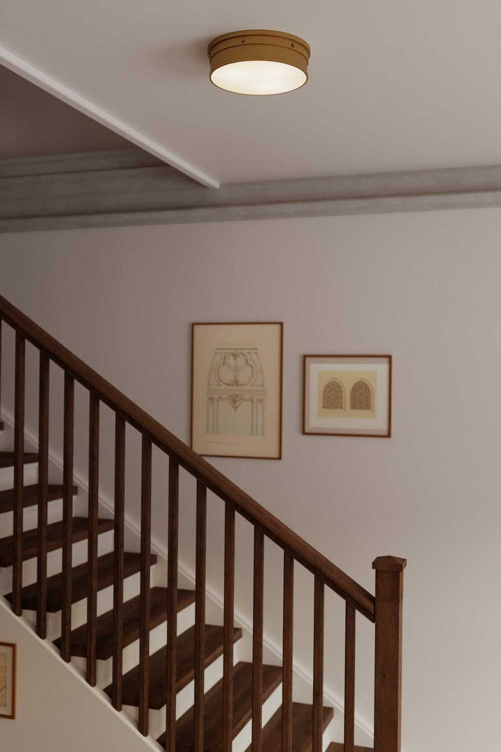 Marnex LED Flush Mount in Legacy Brass Minka-Lavery